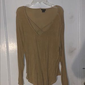 casual V-neck longsleeve‘s